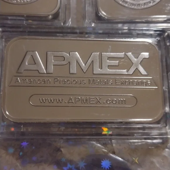 APMEX .999 Fine Silver Buillon Bars 3 - Picture 2 of 5